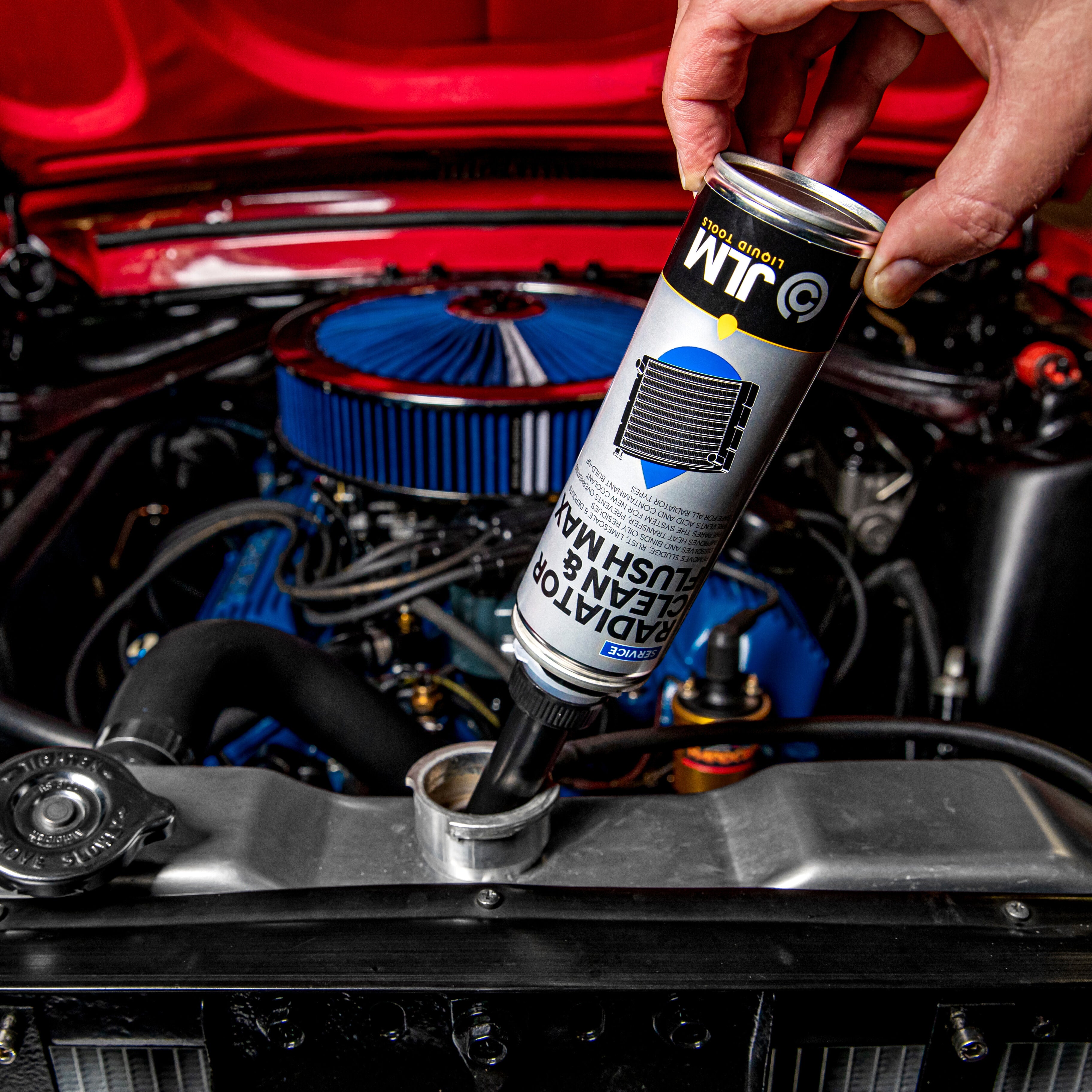 JLM Liquid Tools Radiator Clean and Flush