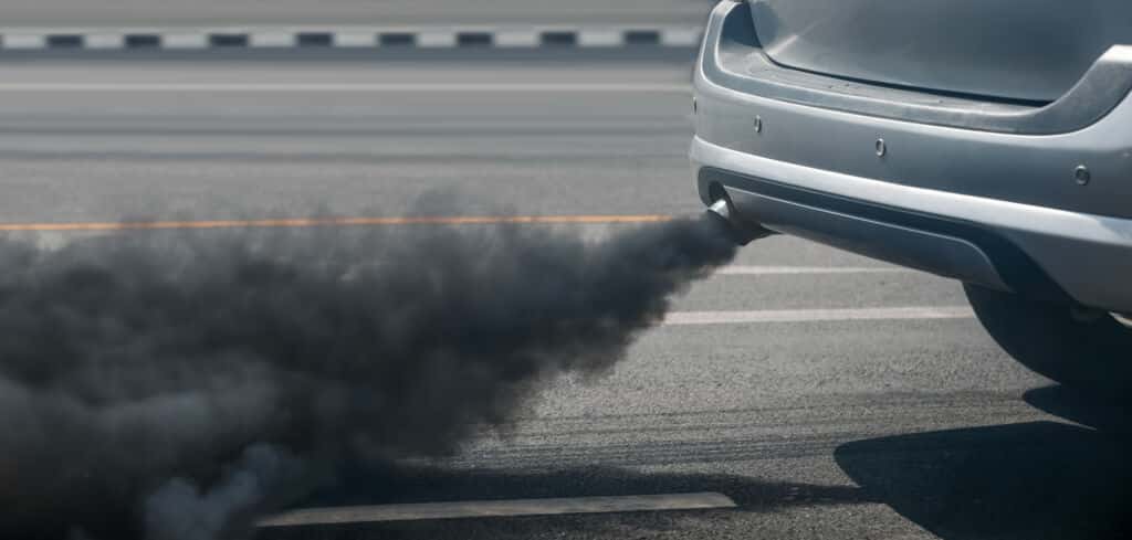 Black Smoke coming from the exhaust